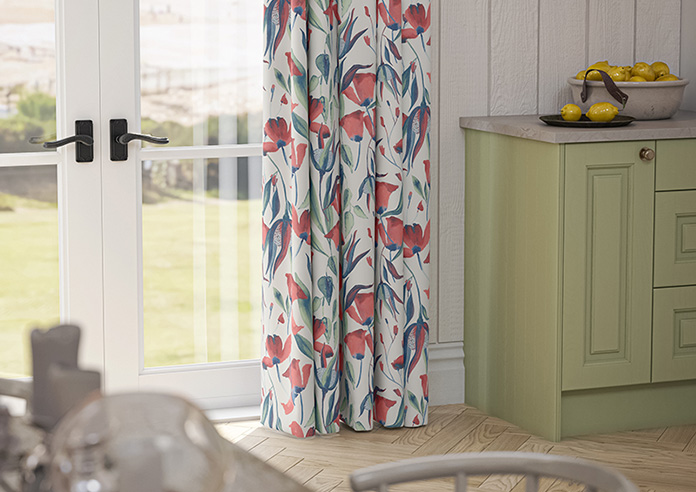 Belle Fuchsia, Neapolitan - Made to Measure Curtains - Image 5